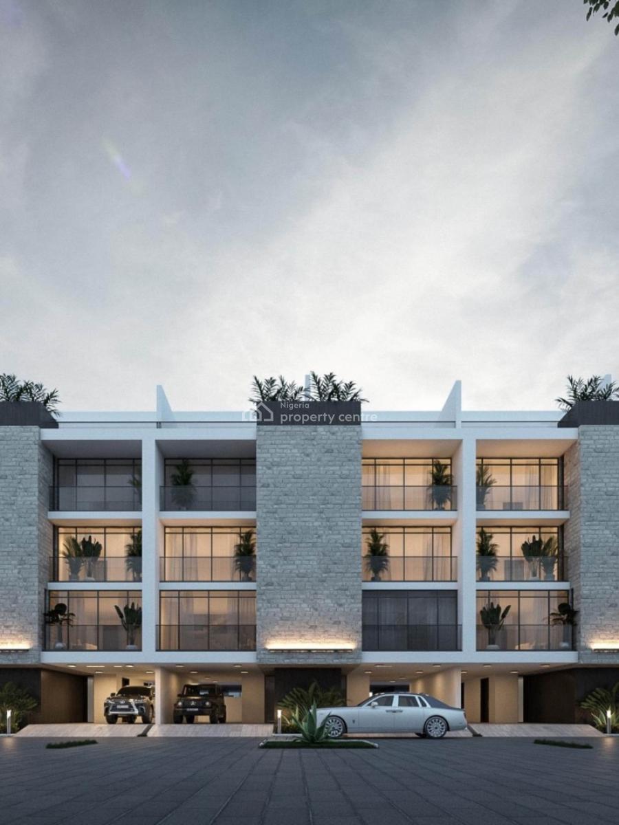 Luxury 4 Bedroom in a Secure Estate, Megamound Estate, Ikate Elegushi, Lekki, Lagos, Terraced Duplex for Sale