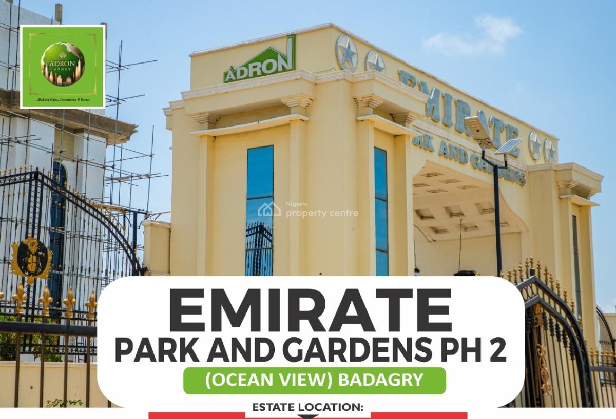 Prime Land, Emirate Park and Garden Phase 2 Ext. (ocean View ), Badagry, Lagos, Mixed-use Land for Sale