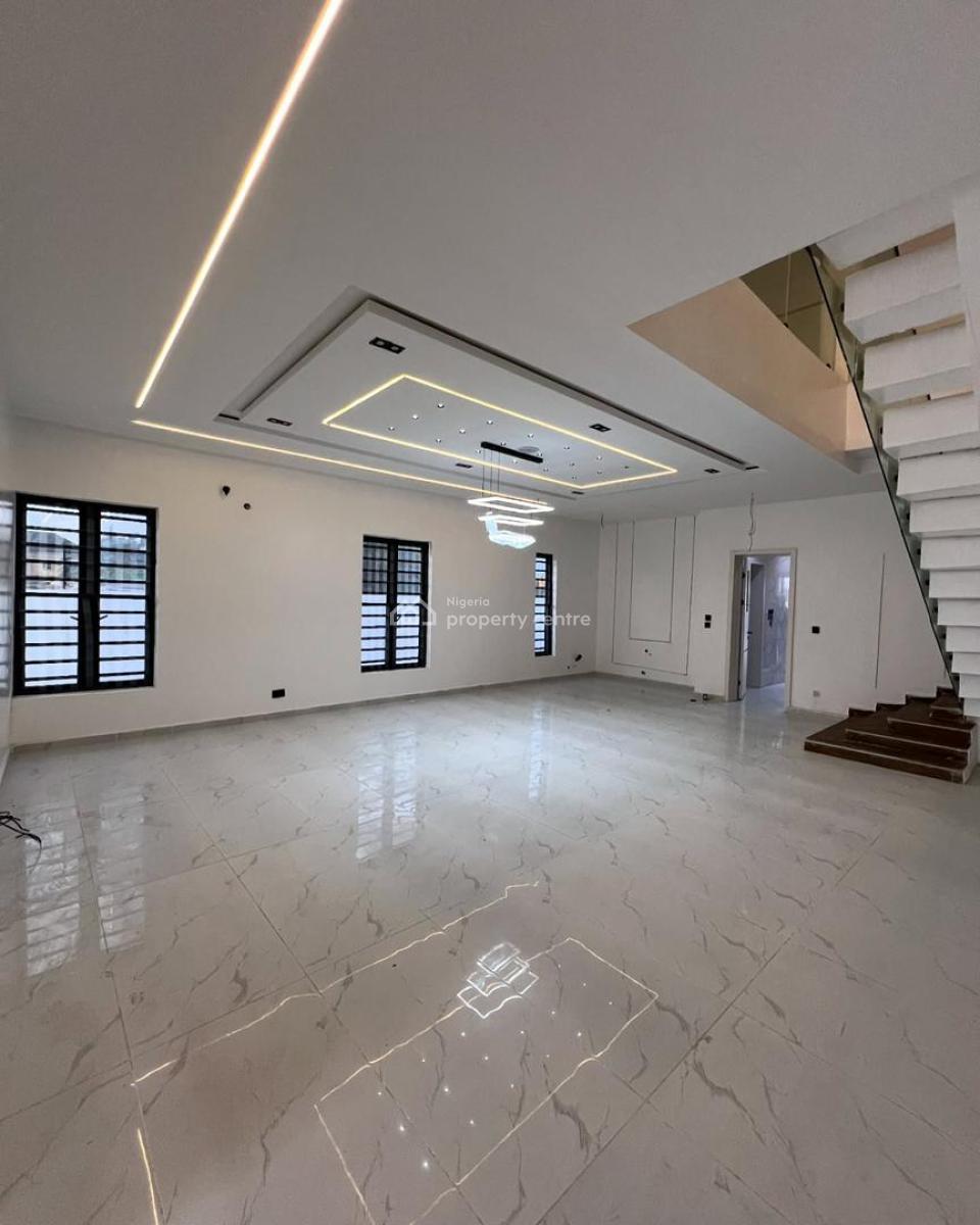 Contemporary 5-bedroom Detached Duplex with Swimming Pool + Bq, Mobil Road Ilaje Ajah, Ilaje, Ajah, Lagos, Detached Duplex for Rent