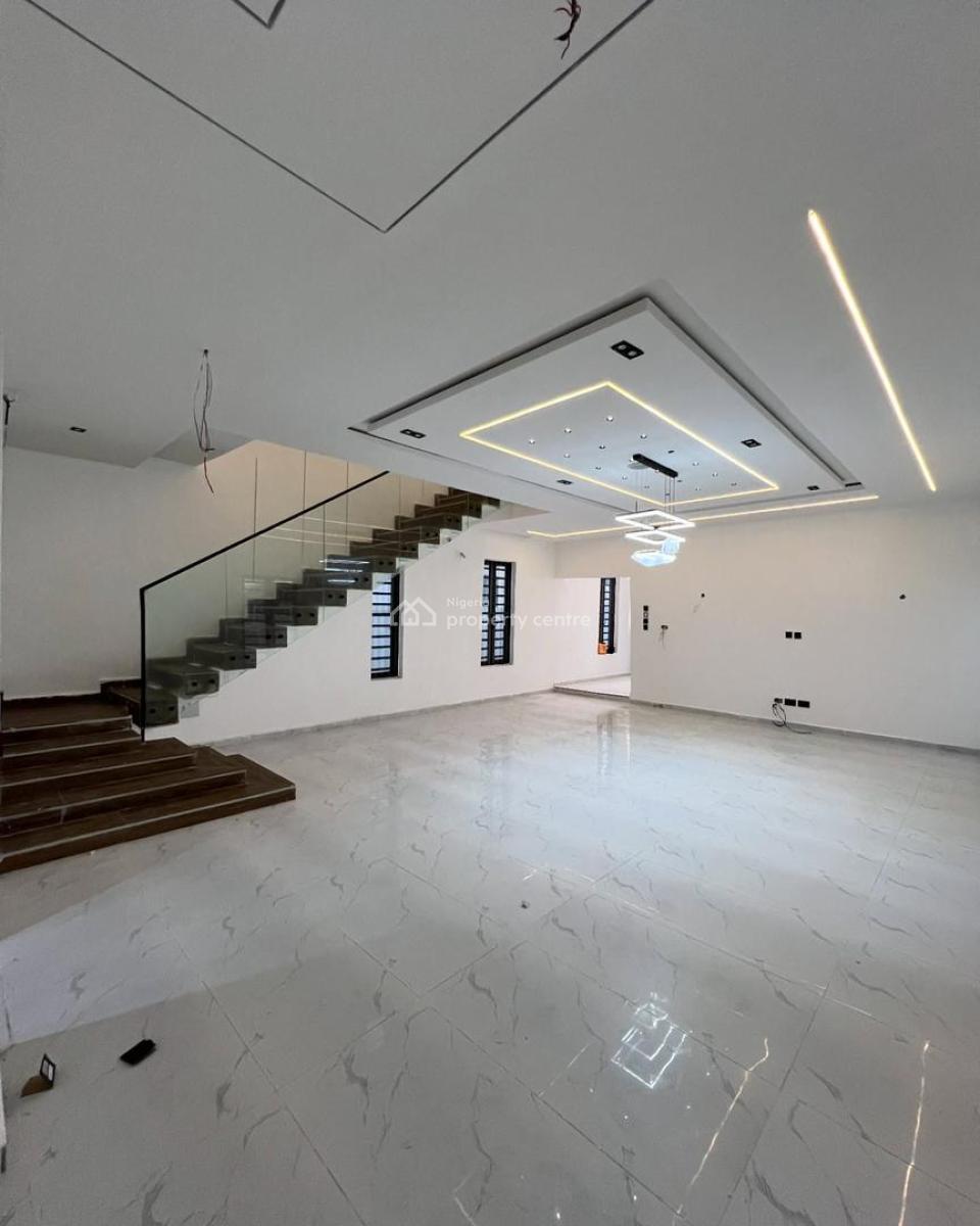Contemporary 5-bedroom Detached Duplex with Swimming Pool + Bq, Mobil Road Ilaje Ajah, Ilaje, Ajah, Lagos, Detached Duplex for Rent