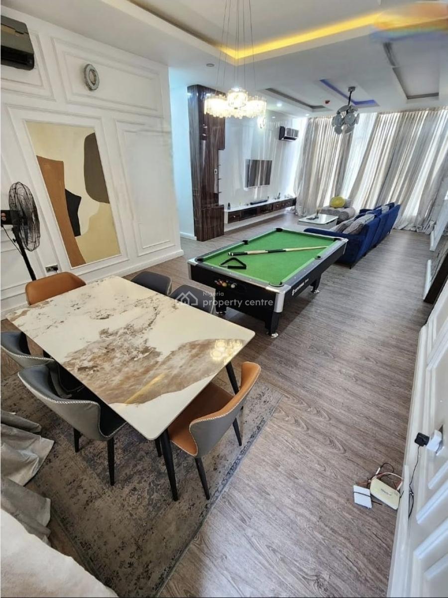 Furnished 3bedroom Flat with Bq Fitted Kitchen with Amenities, Ikate, Lekki, Lagos, Flat / Apartment for Rent