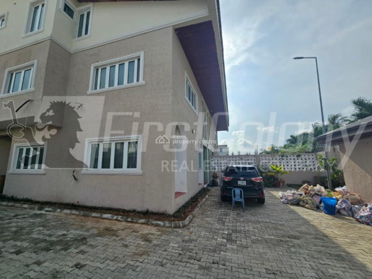 Efficient 4 Bedroom Terraced House (self Serviced), Parkview, Ikoyi, Lagos, Terraced Duplex for Rent