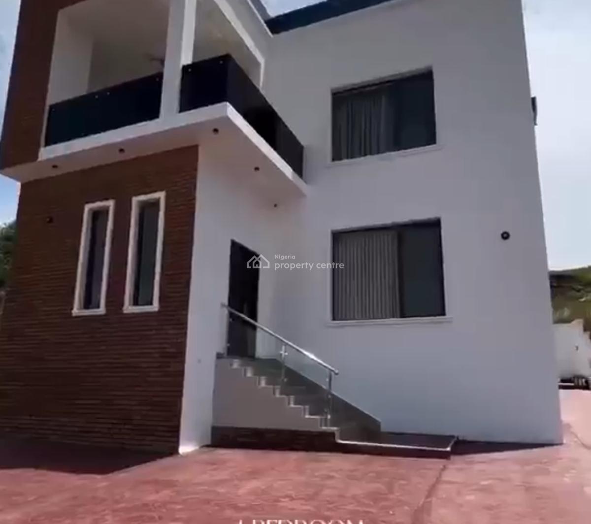 Newly Built Fully Furnished 5 Bedroom Duplex with Bq, Guzape District, Abuja, Detached Duplex for Sale