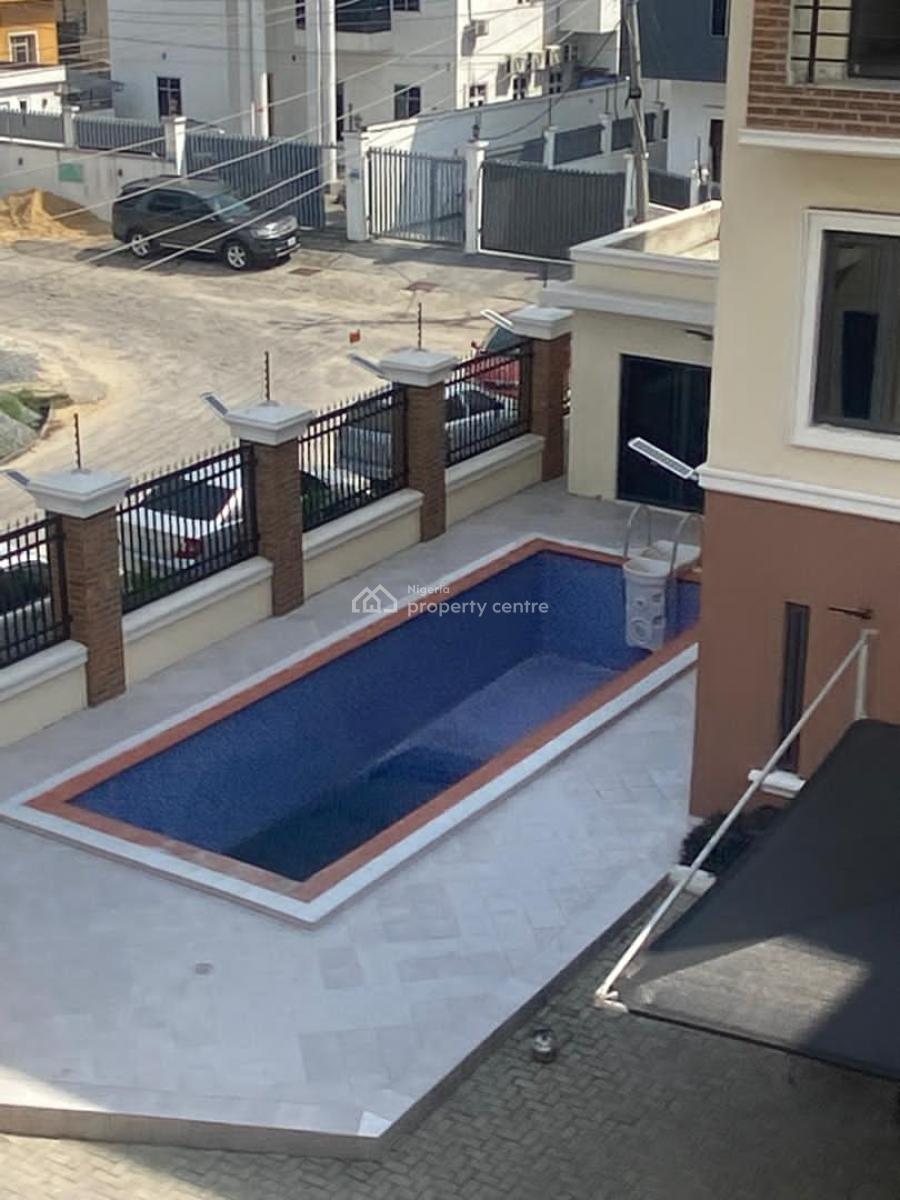 Fully Serviced Four (4) Bedroom Terrace Duplex, Off Durosinmi Etti, Lekki Phase 1, Lekki, Lagos, Terraced Duplex for Rent