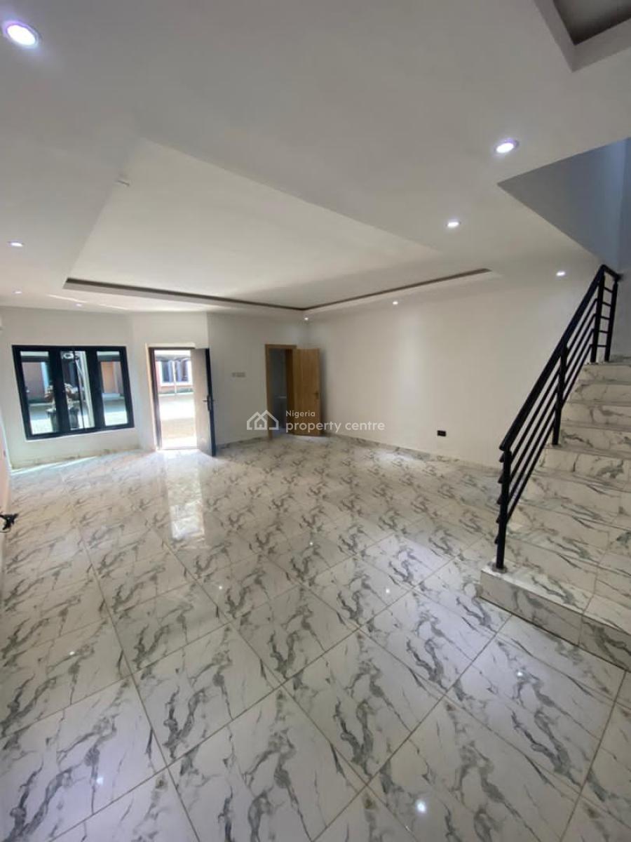 Fully Serviced Four (4) Bedroom Terrace Duplex, Off Durosinmi Etti, Lekki Phase 1, Lekki, Lagos, Terraced Duplex for Rent