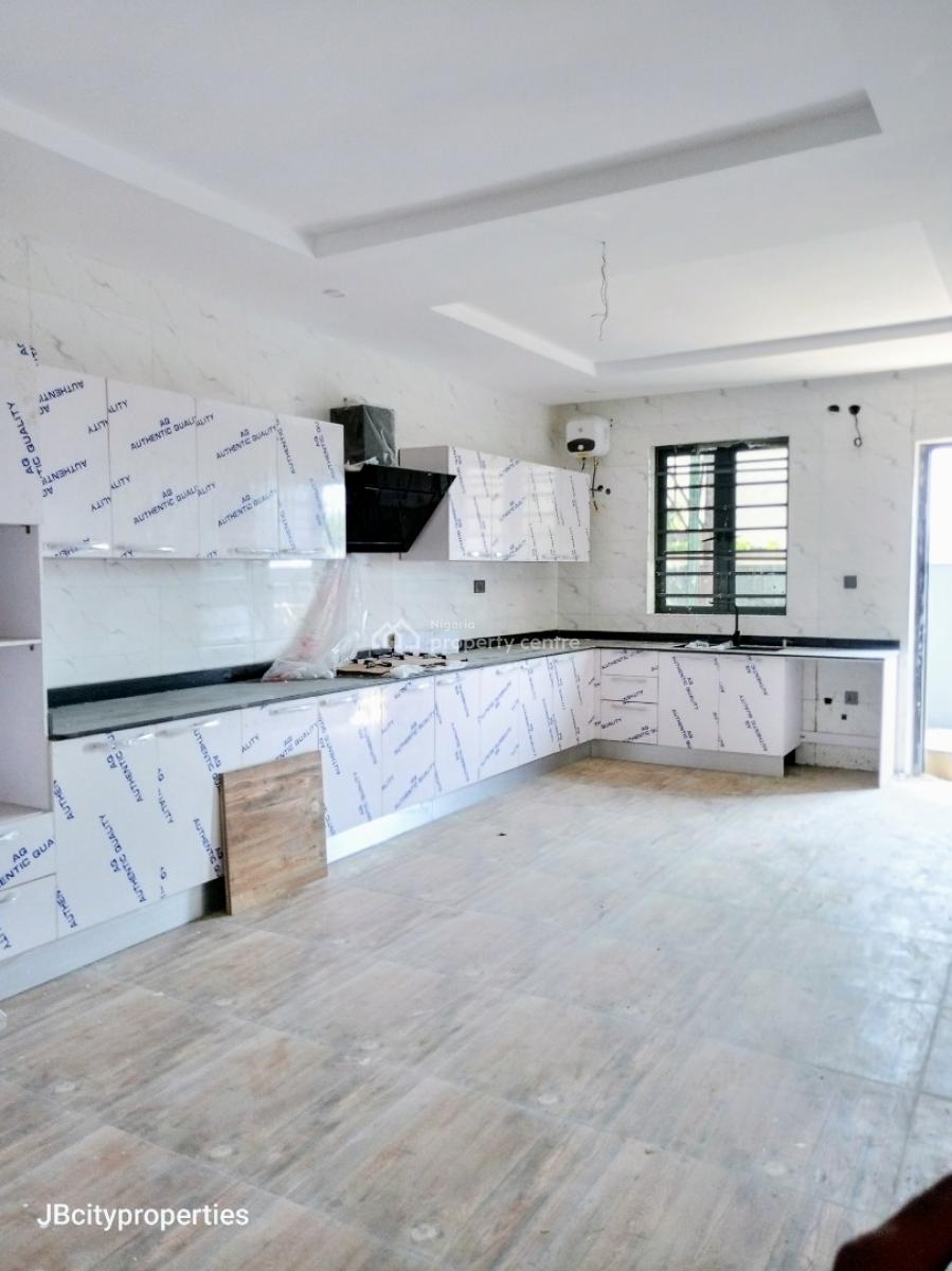 Biggest Luxury 4 Bedroom Semi Detached Duplex with Bq and Security House, Monastery Road, Sangotedo, Ajah, Lagos, Semi-detached Duplex for Rent