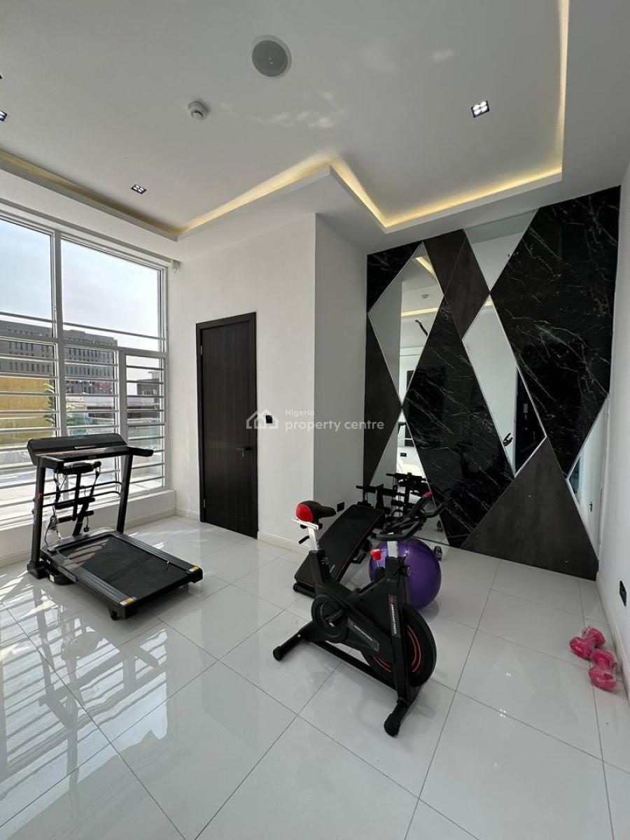 Massive 5 Bedrooms Fully Automated Duplex with a Bq, Pool, Cinema, Gym, Lekki Phase 1, Lekki, Lagos, Detached Duplex for Sale