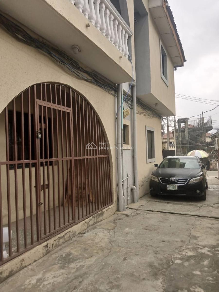 Decent 3 Bedroom Ground Flat, Samuel Awoniyi Street Off Salvation Street, Opebi, Ikeja, Lagos, House for Rent