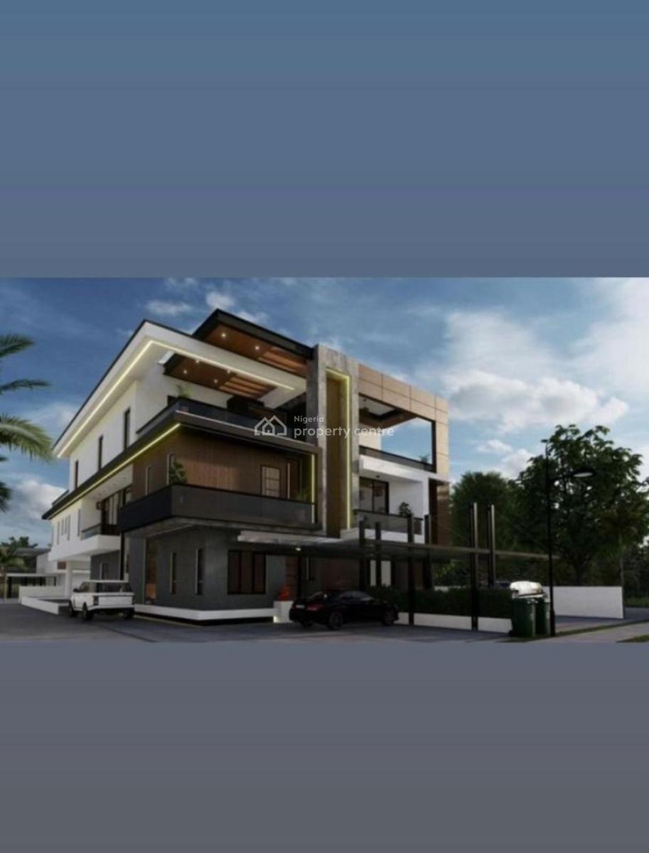 Magnificent 5 Bedrooms Smart Home +pool, Cinema & Roof Top Terrace, Cowrie Creek Estate, By Nicon Town, Lekki, Lekki Phase 1, Lekki, Lagos, Semi-detached Duplex for Sale