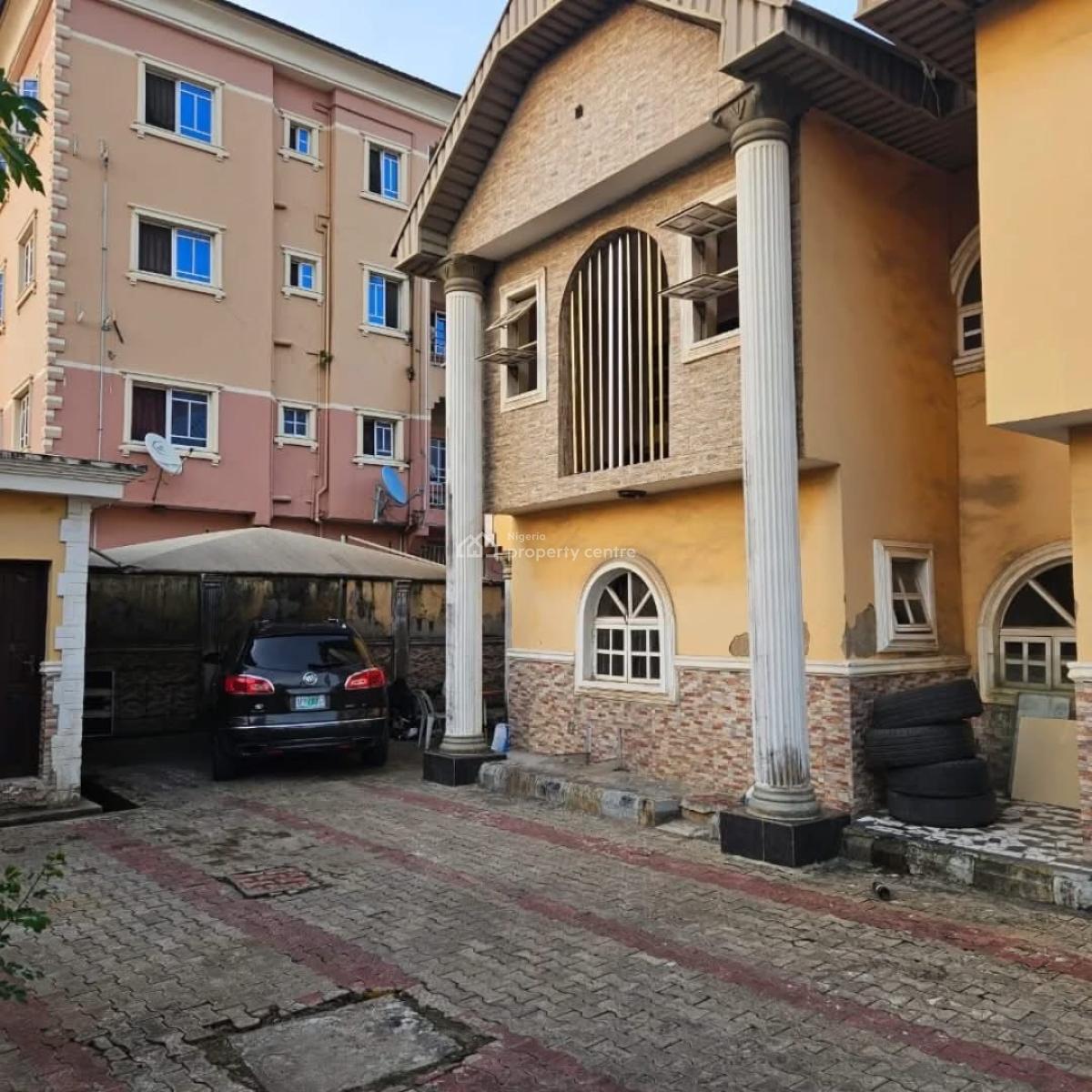 a Six Bedroom Detached House with 2(nos) 3bedroom, Ago Palace Way, Ago Palace, Isolo, Lagos, House for Sale