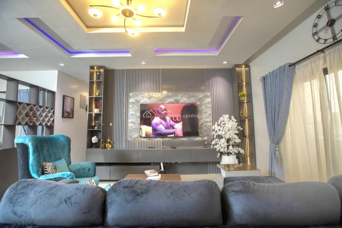 Tastefully Finished and Fully Furnished 2 Bedroom Upstairs Apartment, Grandview Apartments Phase 1, Off Gbangbala Road, Ikate, Lekki, Lagos, Flat / Apartment for Rent