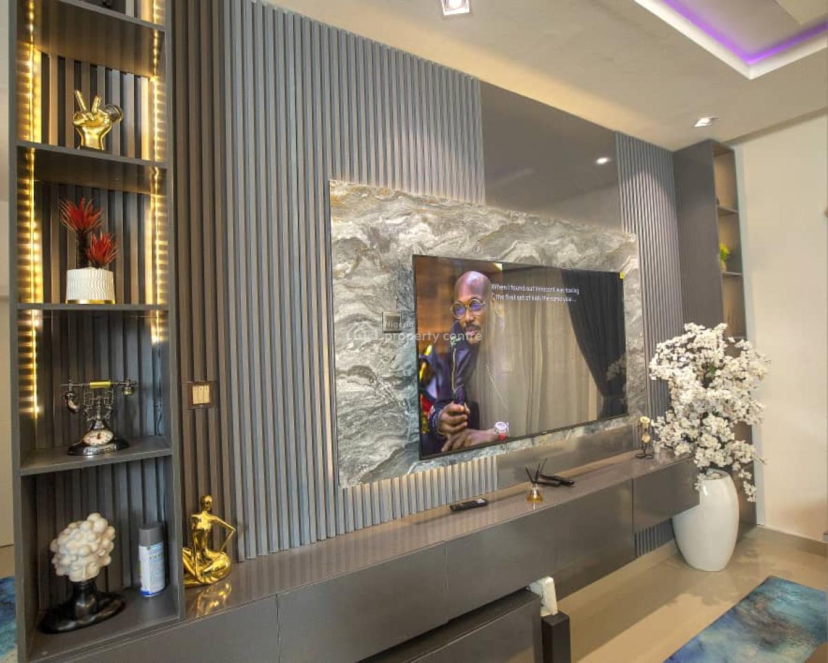 Tastefully Finished and Fully Furnished 2 Bedroom Upstairs Apartment, Grandview Apartments Phase 1, Off Gbangbala Road, Ikate, Lekki, Lagos, Flat / Apartment for Rent