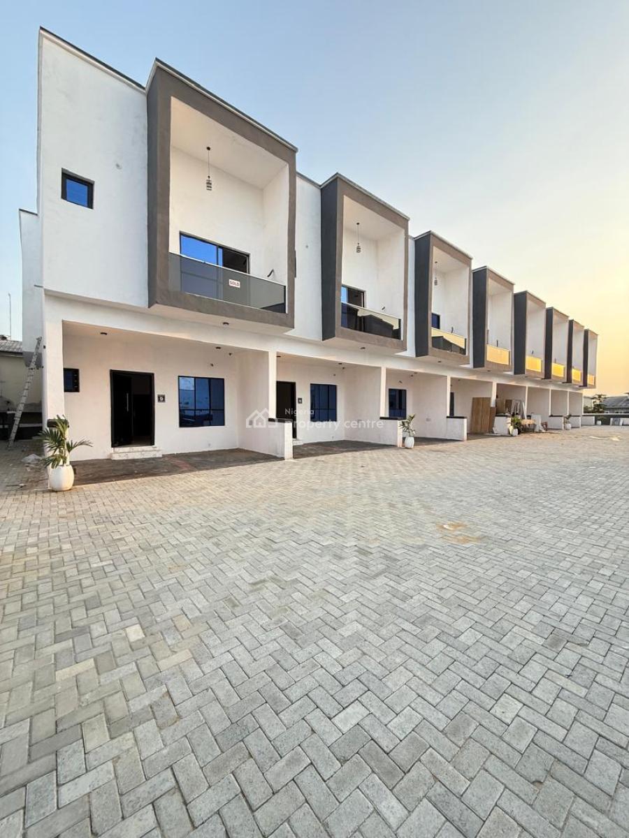 Affordable 3 Bedroom Terrace with Bq Suitably for Investment, Ajah, Lagos, Terraced Duplex for Sale