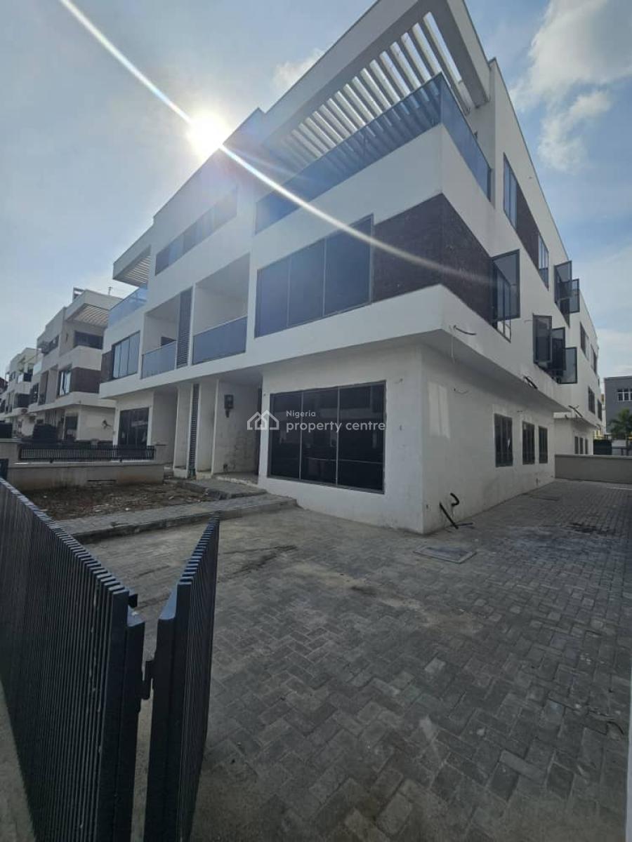 Carcass 5 Bedroom Semi Detached Duplex, Banana Island Road, Ikoyi, Lagos, House for Sale