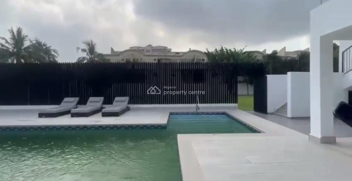 Fully Furnished Newly Constructed Water Front Mansion Property, Osborne, Ikoyi, Lagos, Detached Duplex for Sale