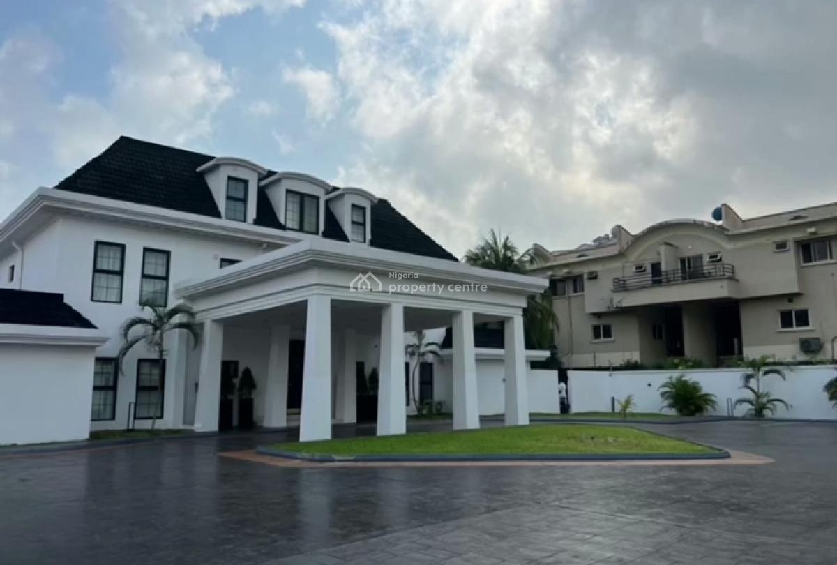 Fully Furnished Newly Constructed Water Front Mansion Property, Osborne, Ikoyi, Lagos, Detached Duplex for Sale