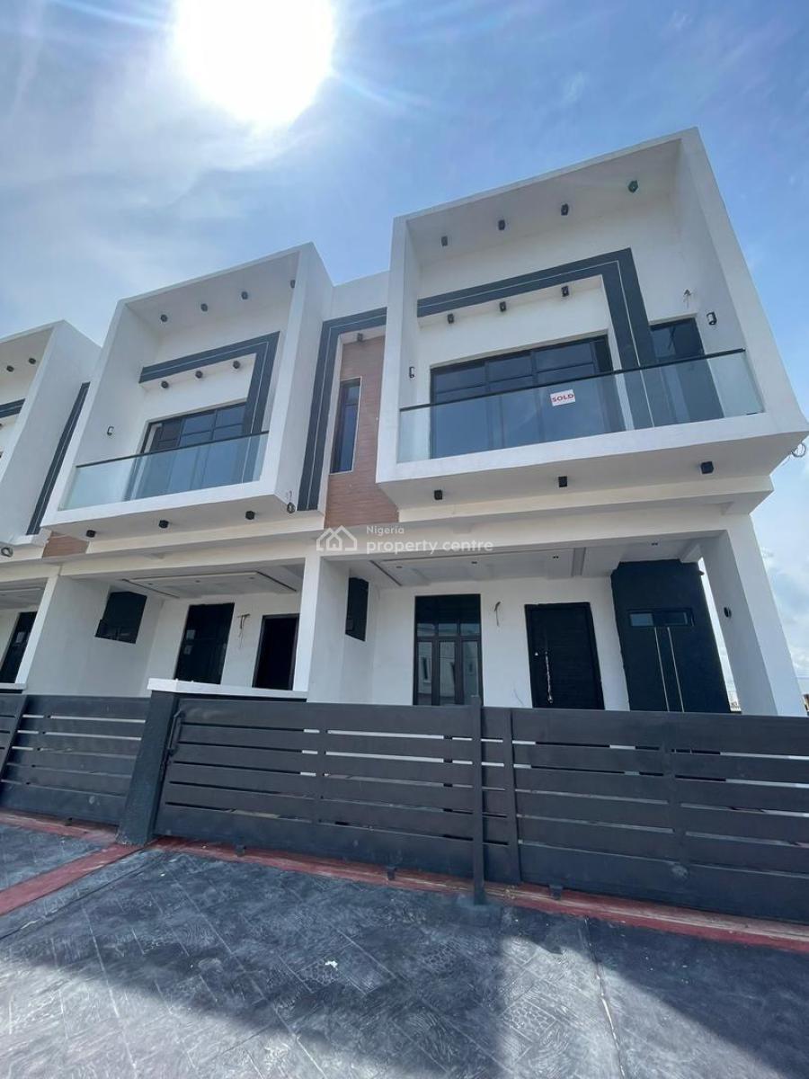 Spacious 3 Bedroom Terrace Duplex with Bq (self Compound ), Spacious 3 Bedroom Terrace Duplex with Bq (self Compound ), Ikota, Lekki, Lagos, Terraced Duplex for Sale
