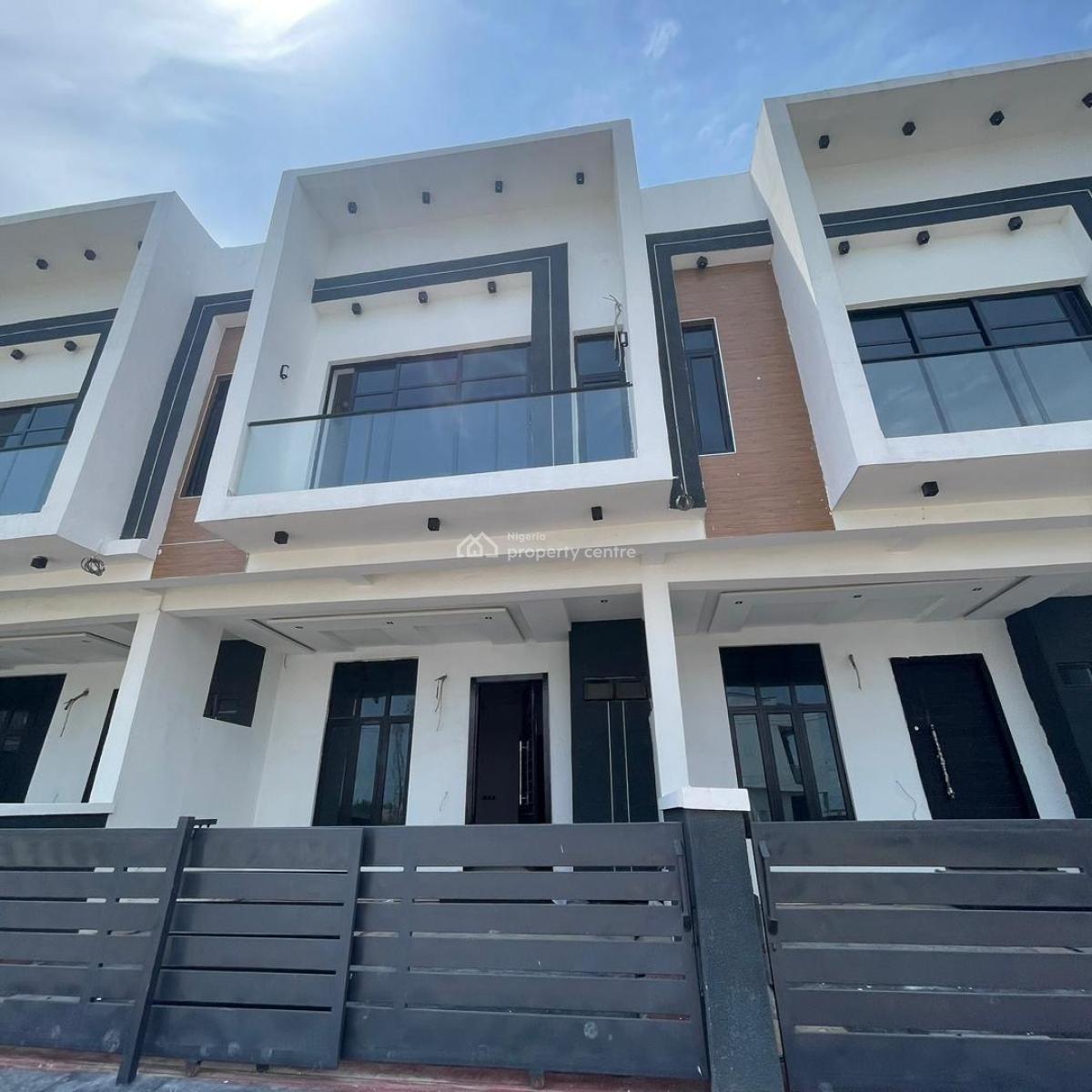 Spacious 3 Bedroom Terrace Duplex with Bq (self Compound ), Spacious 3 Bedroom Terrace Duplex with Bq (self Compound ), Ikota, Lekki, Lagos, Terraced Duplex for Sale