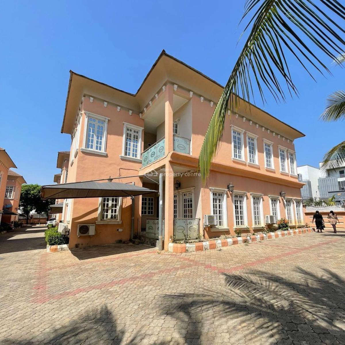 Sharp 4-bedroom Terrace Duplex with 2 Selfcon Bqs, Katampe Extension, Katampe, Abuja, Terraced Duplex for Rent