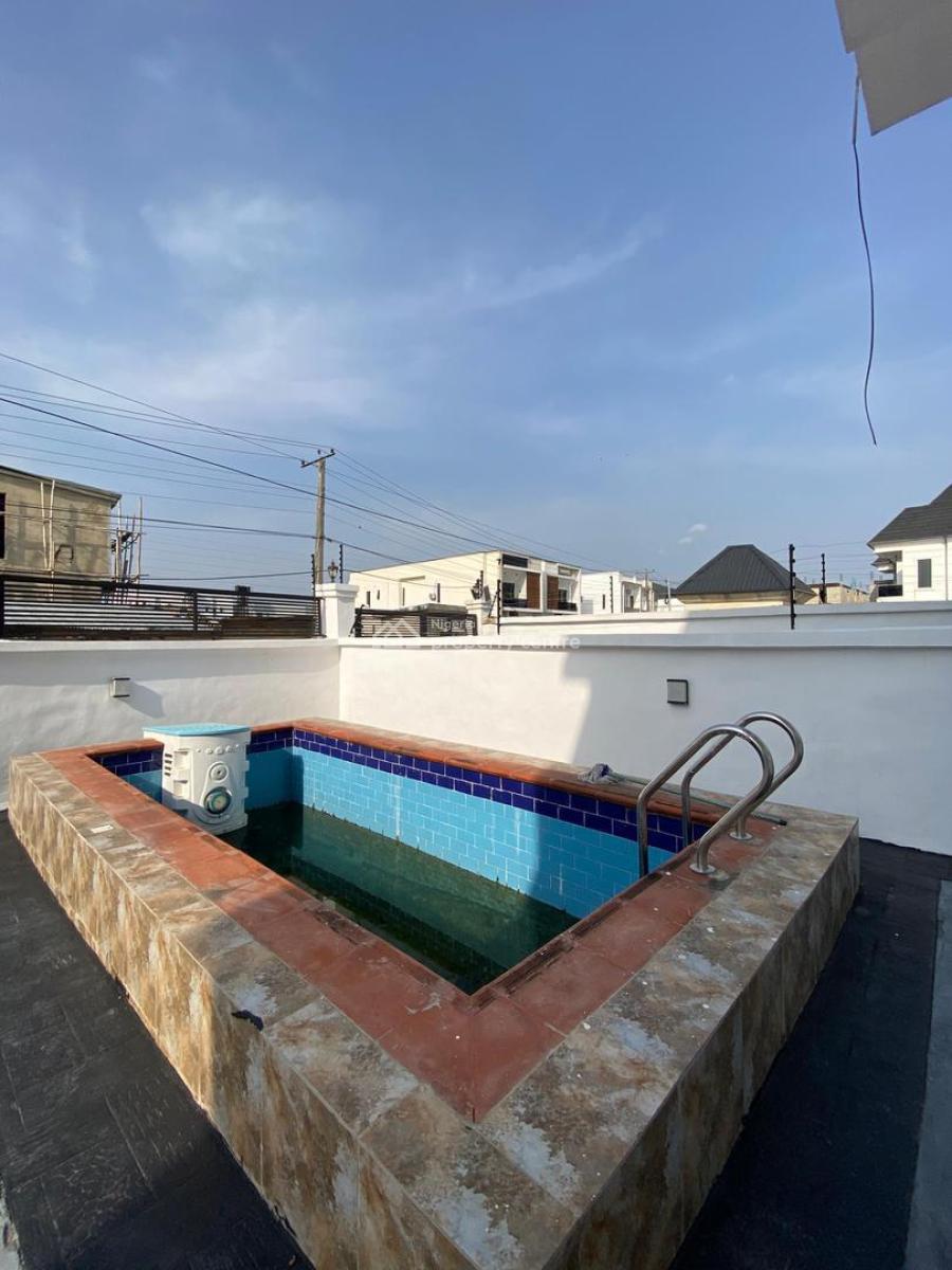 Gorgeous 5 Bedroom Duplex with a Bq and a Pool, Ajah, Lagos, Detached Duplex for Sale
