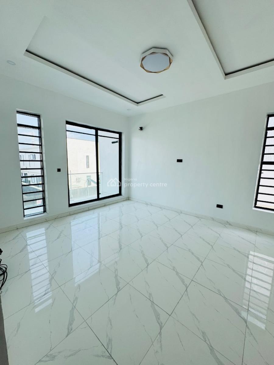 4-bedroom Terrace with Self Compound in a Secure Estate, Ikota, Lekki, Lagos, Terraced Duplex for Sale