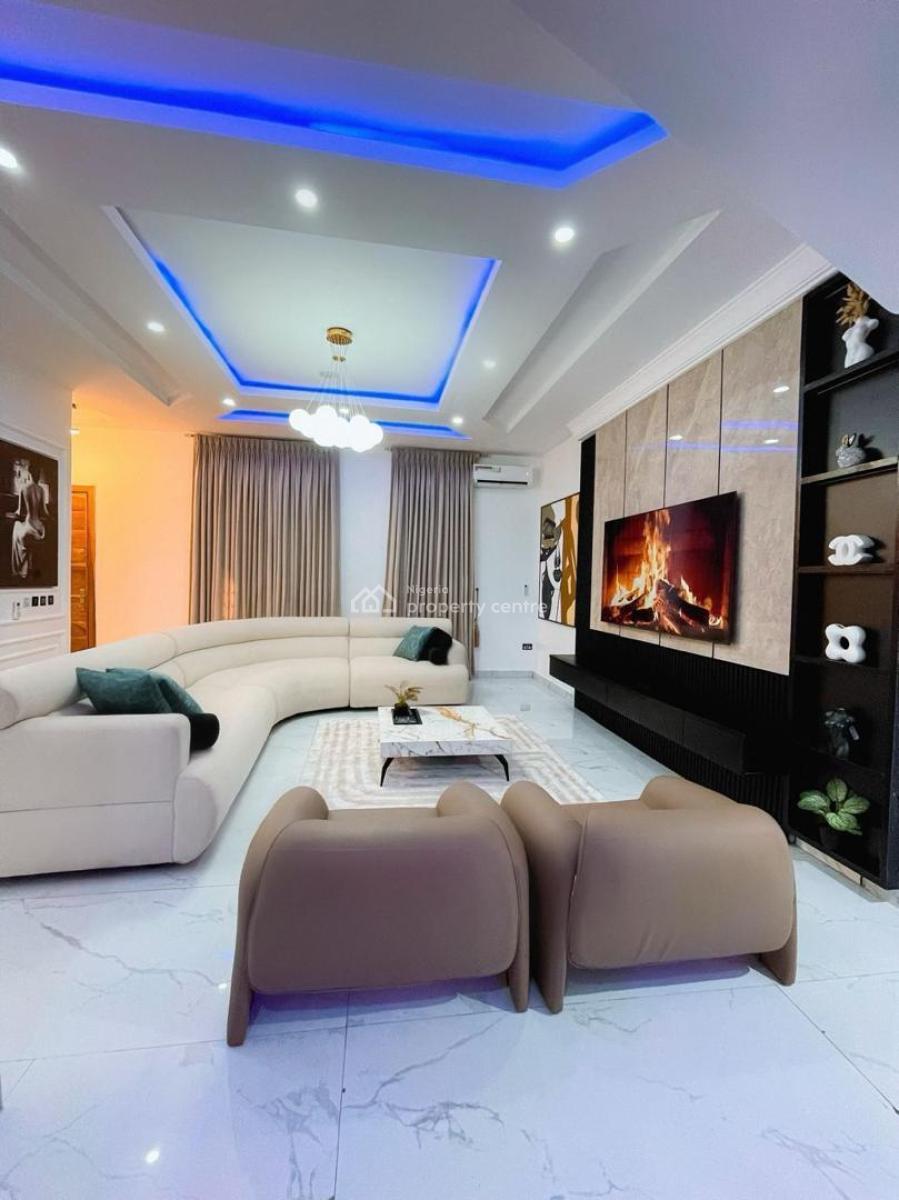 Luxury 4bedroom Selfcompound with Ps5, Gym & Jacuzzi, Lekki, Lekki Phase 1, Lekki, Lagos, Flat / Apartment Short Let