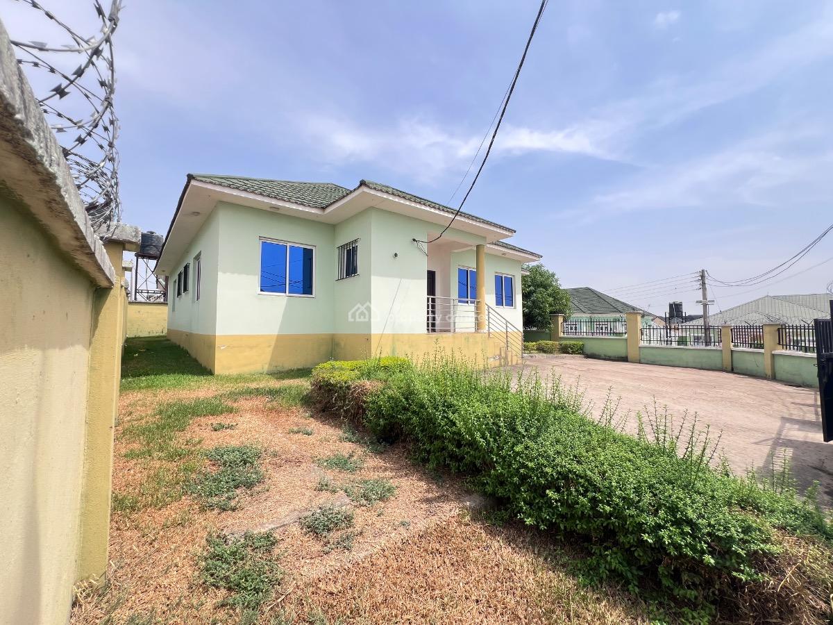 3 Bedroom with Self Contain Bq, Lugbe District, Abuja, Detached Bungalow for Sale
