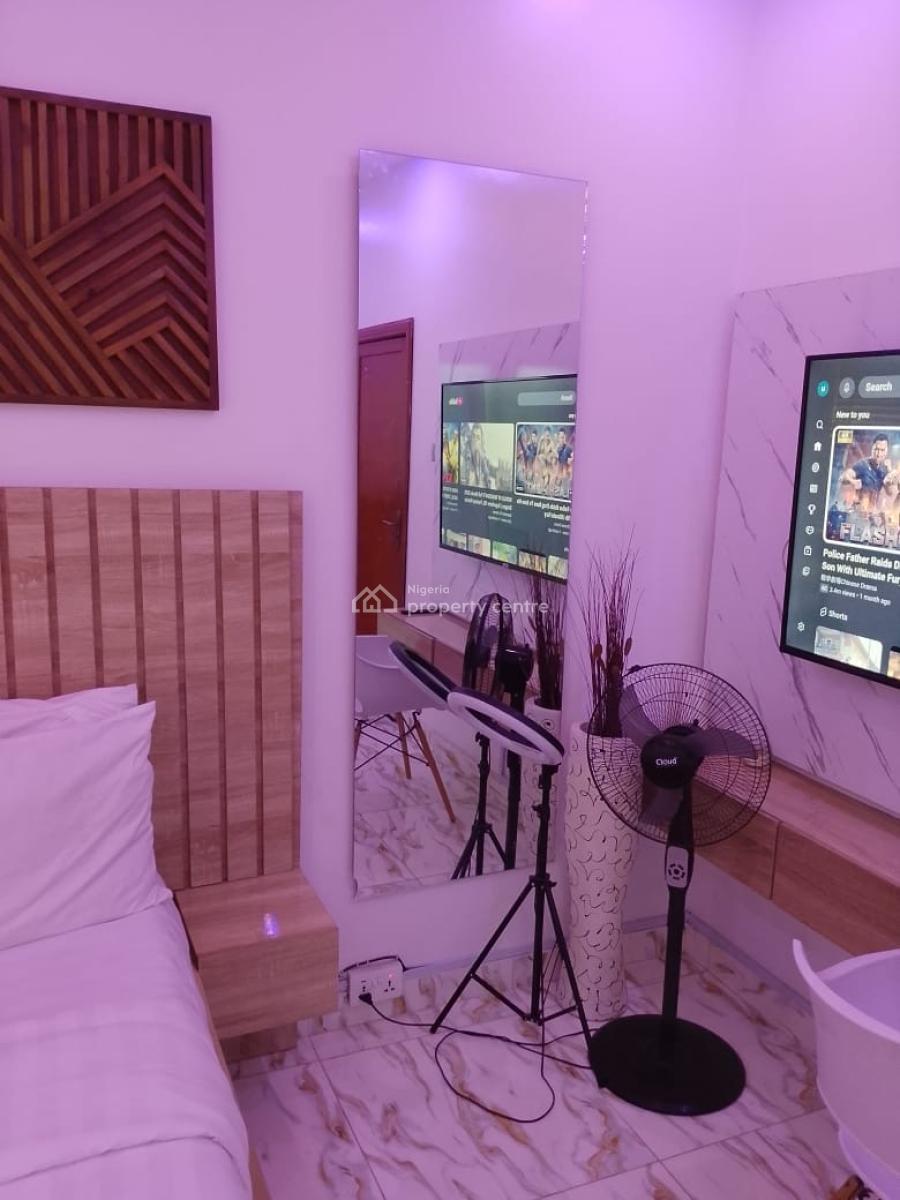 Clean Studio Apartment, Kenneth Agbakuru, Lekki Phase 1, Lekki, Lagos, Self Contain (single Rooms) for Rent
