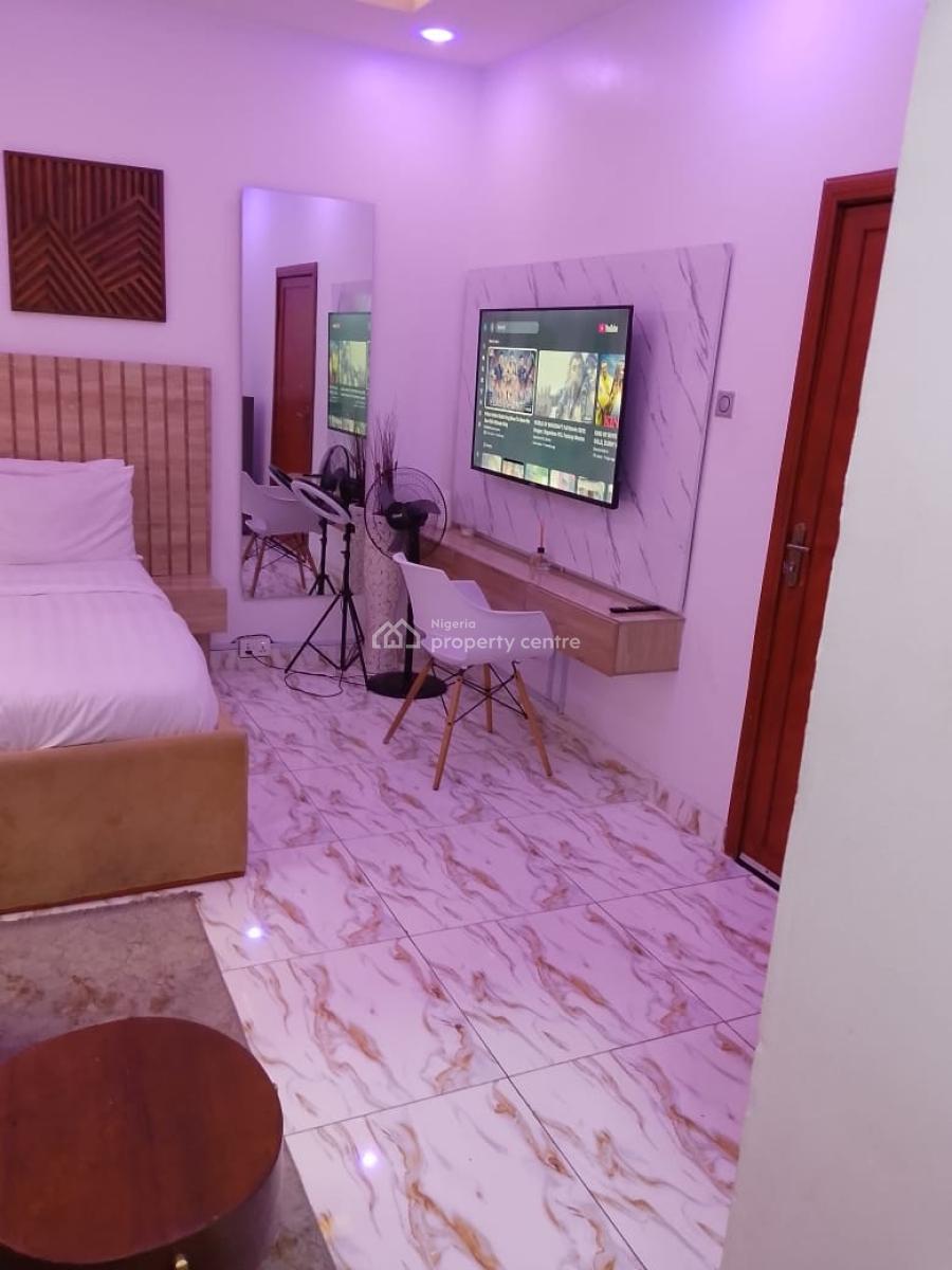 Clean Studio Apartment, Kenneth Agbakuru, Lekki Phase 1, Lekki, Lagos, Self Contain (single Rooms) for Rent