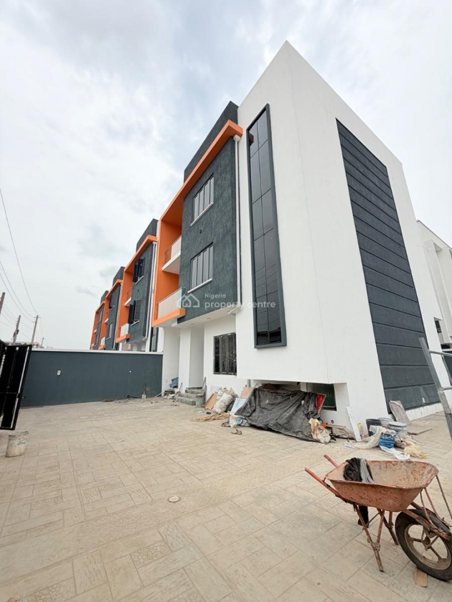 Newly Built 4 Bedroom Terrace Duplex with a Room Bq, Gra, Ogudu, Lagos, Terraced Duplex for Sale