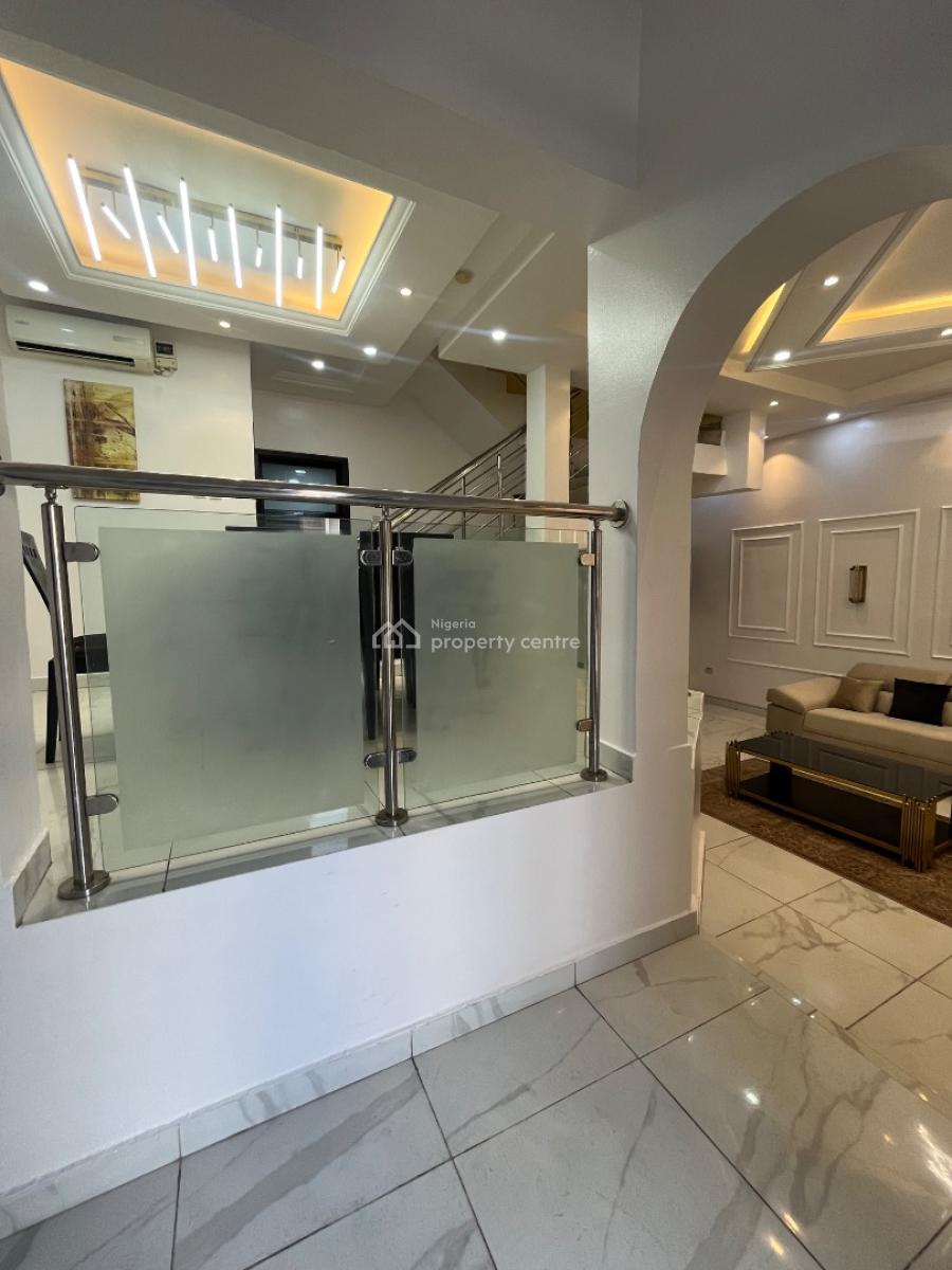 Fully Furnished 4 Bedroom Semidetached House, Boet Estate, Adeniyi Jones, Ikeja, Lagos, Semi-detached Duplex for Rent