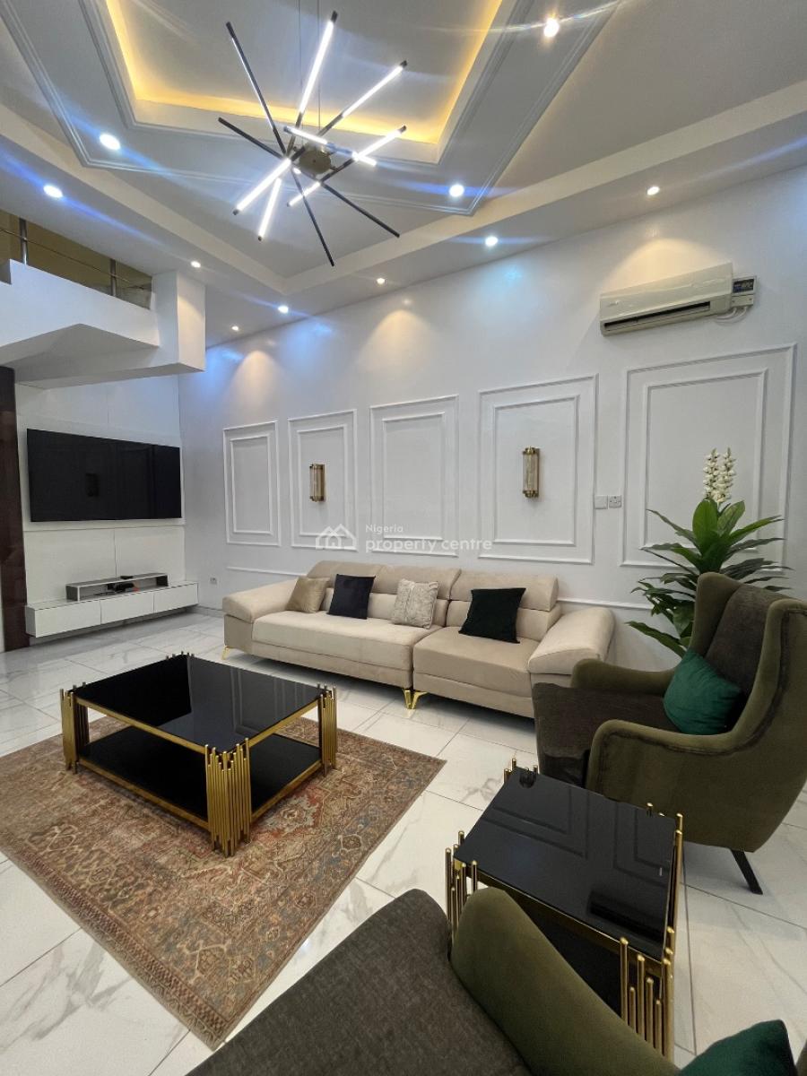 Fully Furnished 4 Bedroom Semidetached House, Boet Estate, Adeniyi Jones, Ikeja, Lagos, Semi-detached Duplex for Rent