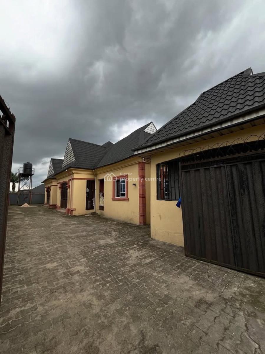 2 Units of 2 Bedroom Flats with 2 Units of Self-contain, Off Nta Road, Ozuoba, Port Harcourt, Rivers, Block of Flats for Sale
