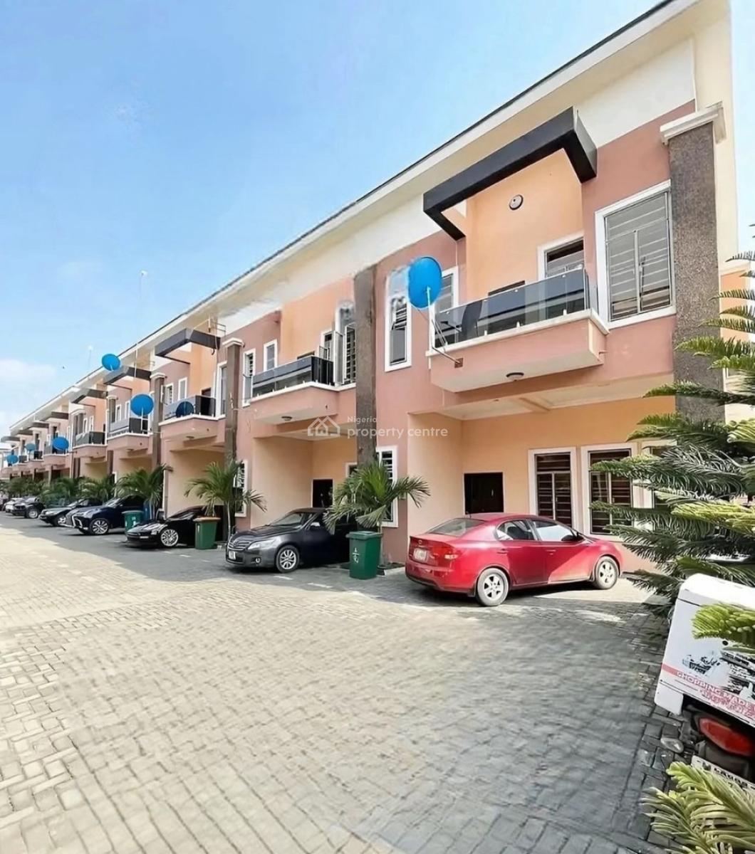 4 Bedroom Spacious Duplex, Chevron Lekki, Lekki, Lagos, Terraced Duplex for Rent