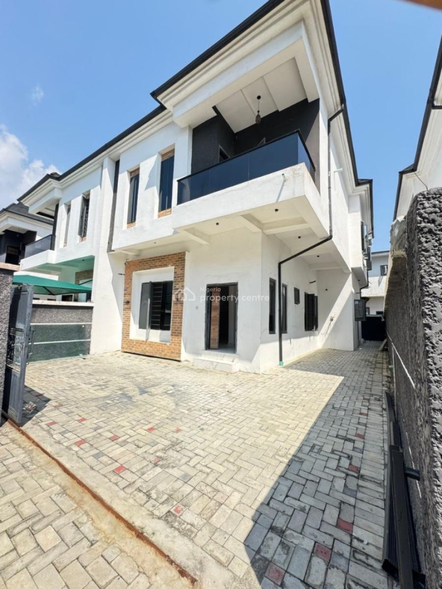Luxury 4 Bedroom Semi Detached Duplex with Boys Quarters, Orchid Road, Lekki, Lagos, Semi-detached Duplex for Sale