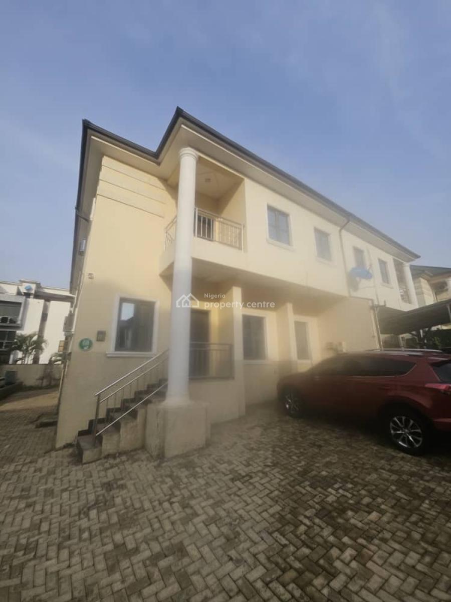4 Bedroom Duplex with B/q, Before Cedarcrest Hospital, Zone B, Apo, Abuja, Semi-detached Duplex for Rent