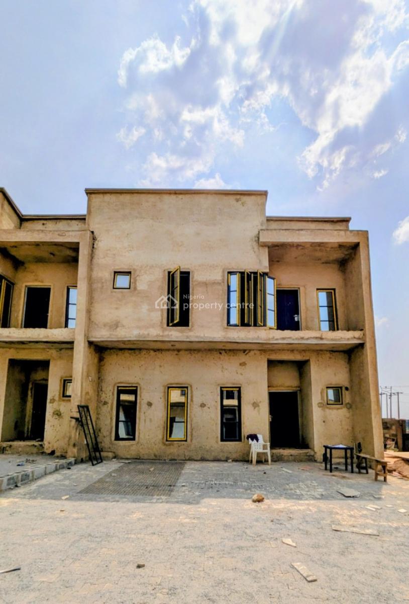 Pre-finished 3bedroom Terrace Duplex with Bq, After Sunnyvale Estate, Galadimawa, Abuja, Terraced Duplex for Sale