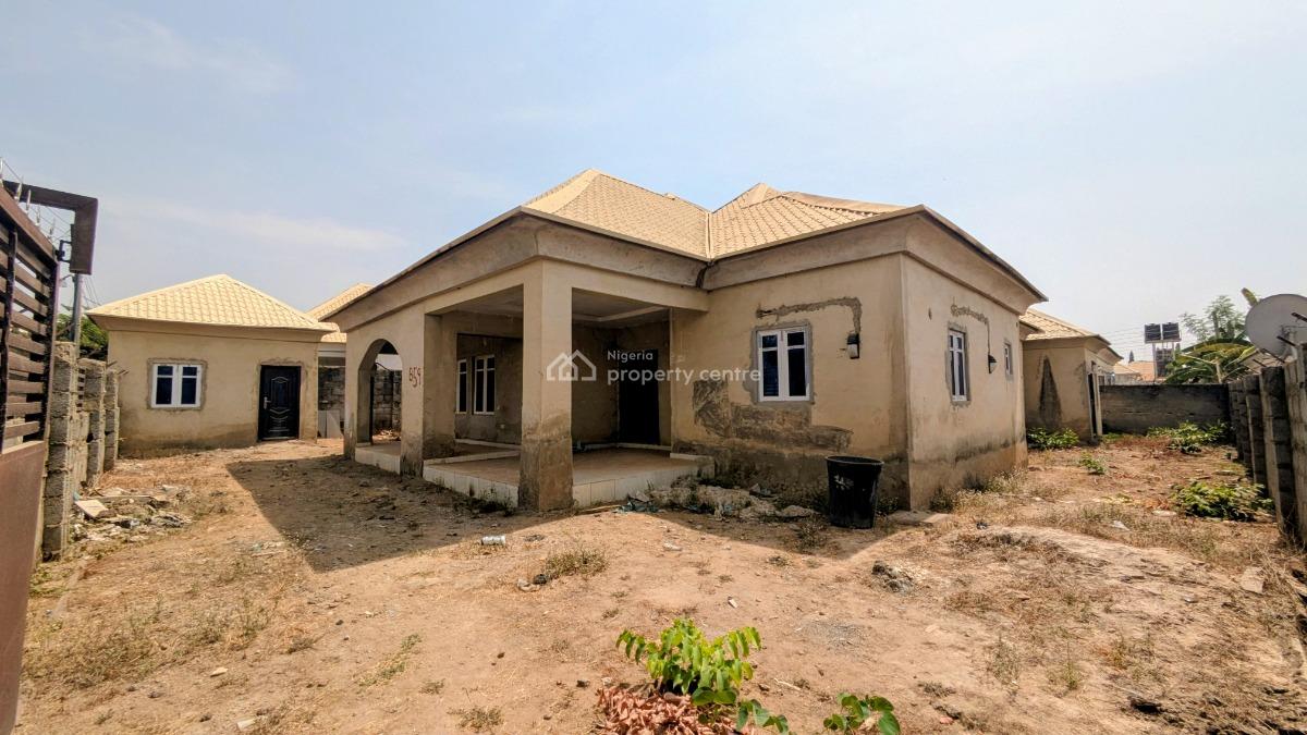 3 Bedroom Detached Bungalow with Bq and Gate House, Galadimawa, Abuja, Detached Bungalow for Sale