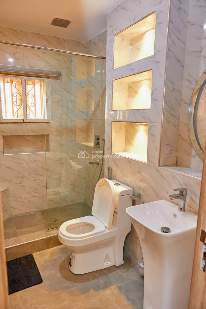 Luxury Furnished 4 Bedroom Terrace Duplex with Bq, Adamu Aliero Crescent, Guzape District, Abuja, Terraced Duplex for Rent