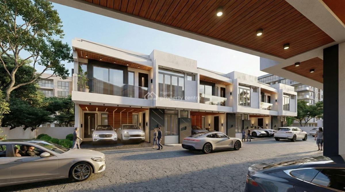 Off Plan Luxury 3brm Terrace Duplex with a Bq 30m Deposit, Off Ojaja Mall Lekki Scheme, Ajah, Lagos, Terraced Duplex for Sale