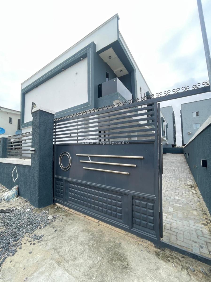Lovely 4 Bedroom Terrace Duplex with Bq, Chevron Toll Gate ,orchid Road, Lekki, Lagos, Terraced Duplex for Sale
