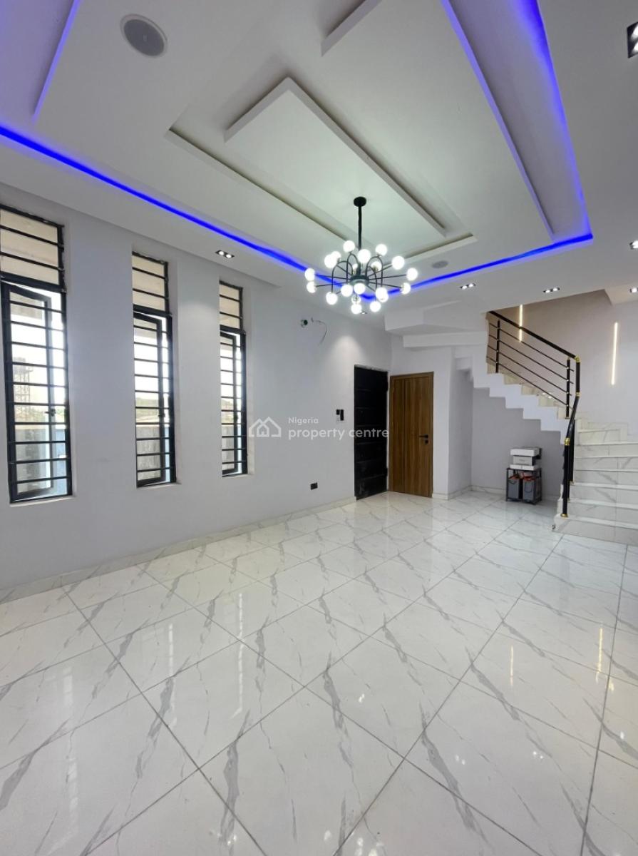 Lovely 4 Bedroom Terrace Duplex with Bq, Chevron Toll Gate ,orchid Road, Lekki, Lagos, Terraced Duplex for Sale