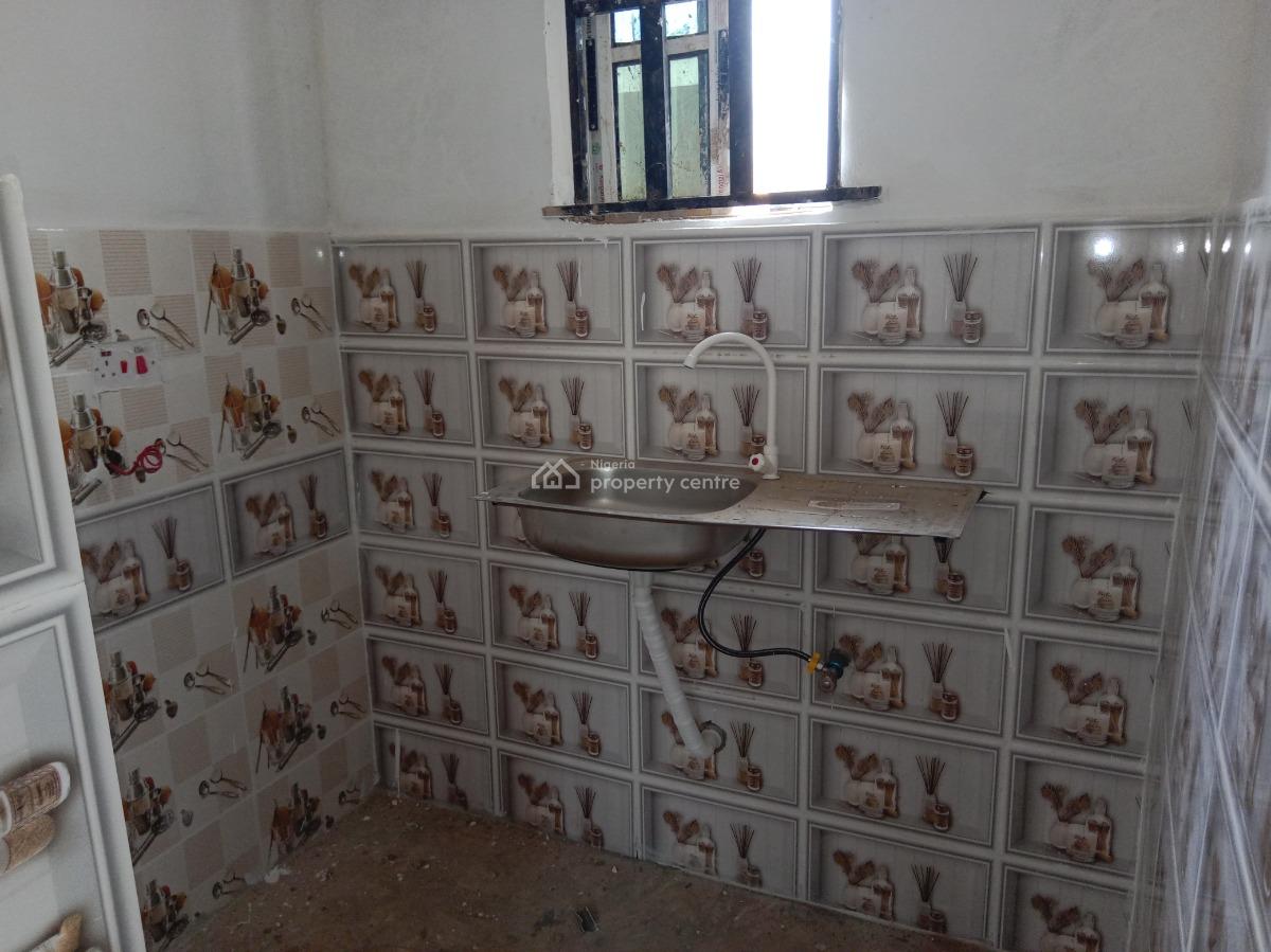 a Brand New One Bedroom Flat with Good Finishing and Good Water Supply, Close to Kabusa Gardens Estate Along Sunnyvale Junction Road., Lokogoma District, Abuja, Flat / Apartment for Rent