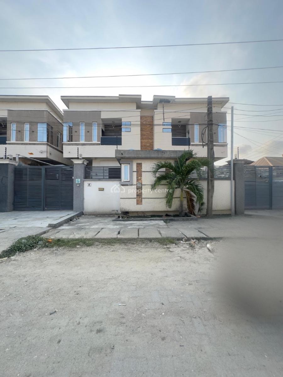 Modern 4 Bedroom Semi Detached Duplex with Bq, Ologolo, Lekki, Lagos, Semi-detached Duplex for Rent