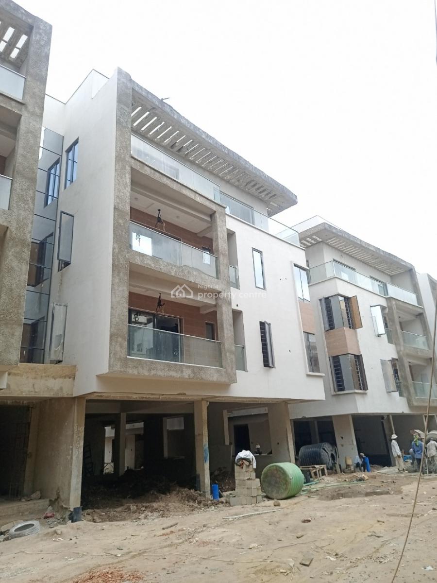 Luxury Built 3  Bedroom Apartment, in a Service Estate, Ikeja, Lagos, Block of Flats for Sale