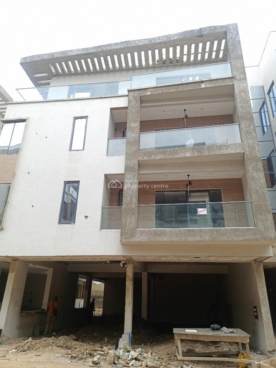 Luxury Built 3  Bedroom Apartment, in a Service Estate, Ikeja, Lagos, Block of Flats for Sale
