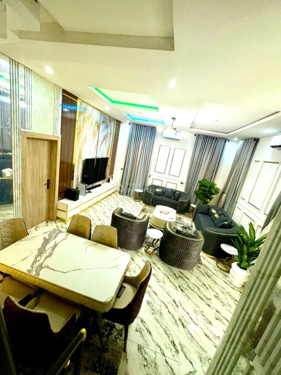 4 Bedroom Terrace Duplex, General Paint, Ajah, Lagos, Terraced Duplex Short Let