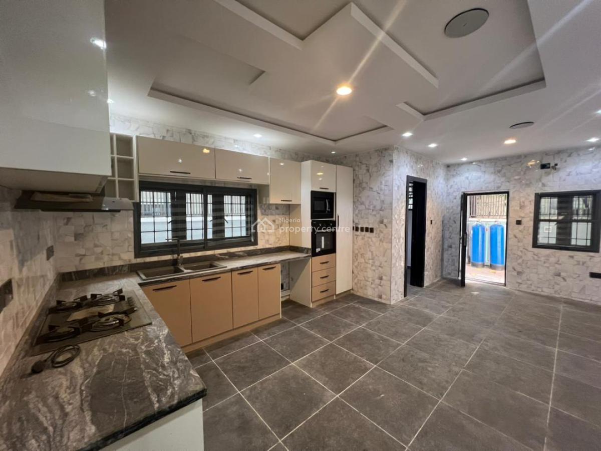 Brand New Self Compound 5 Bedroom Fully Detached House with Bq, Lekki Phase 1, Lekki, Lagos, Detached Duplex for Rent