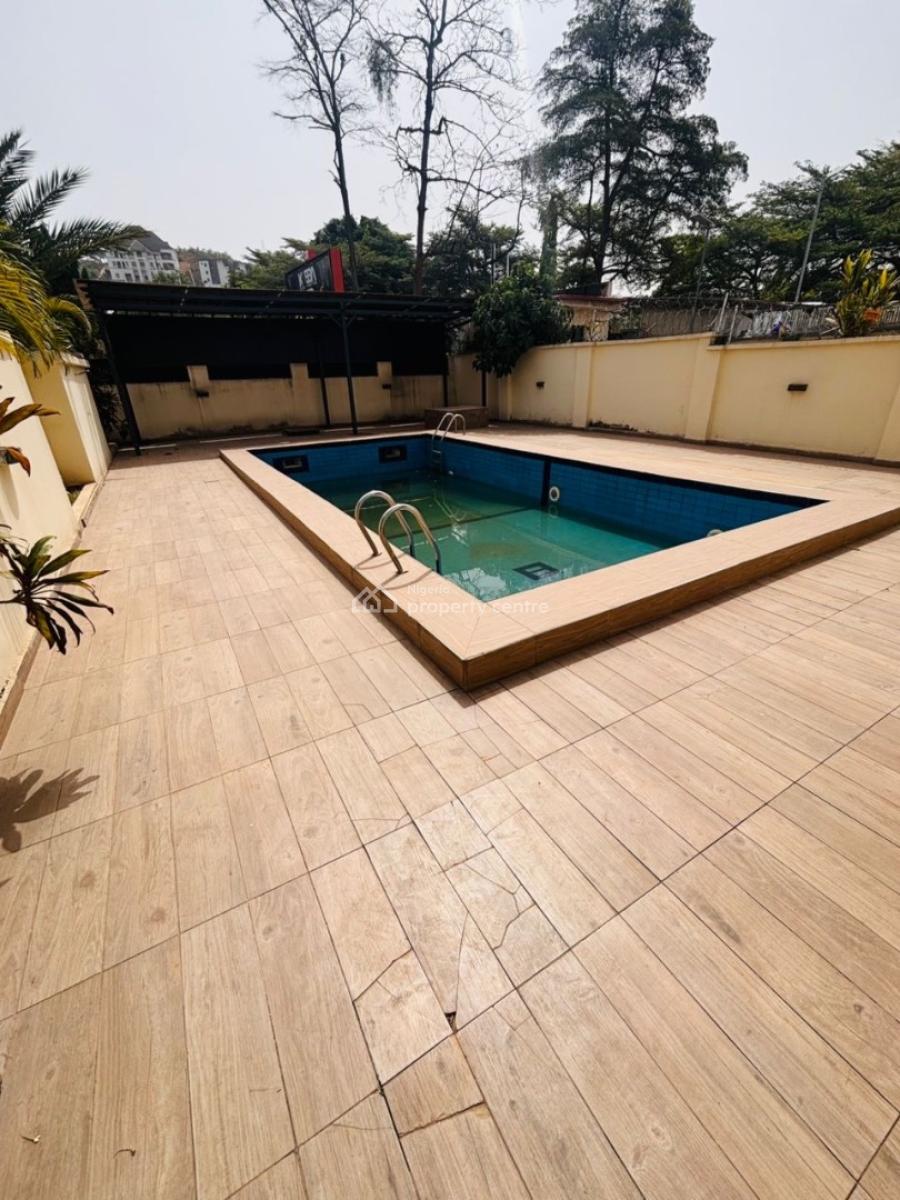 Specious 3 Bedroom Terrace Duplex with Bq Swimming Pool, Asokoro District, Abuja, Terraced Duplex for Rent