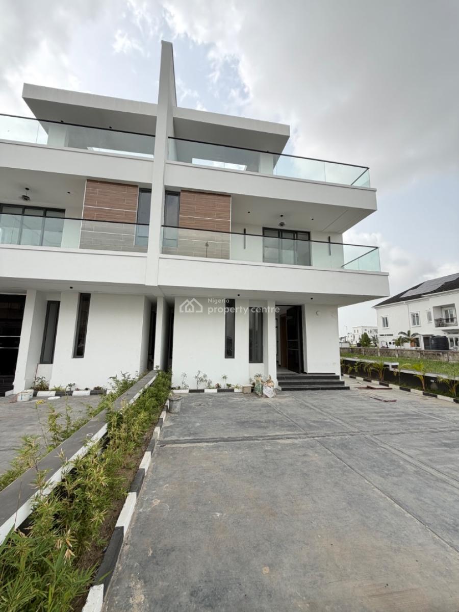 Spacious 5 Bedroom Fully Detached House, Cowrie Creek Estate, Lekki, Lagos, Semi-detached Duplex for Sale